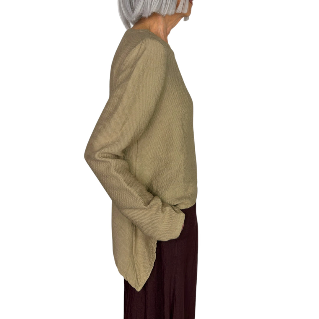 RAYON TUCK TOPPER