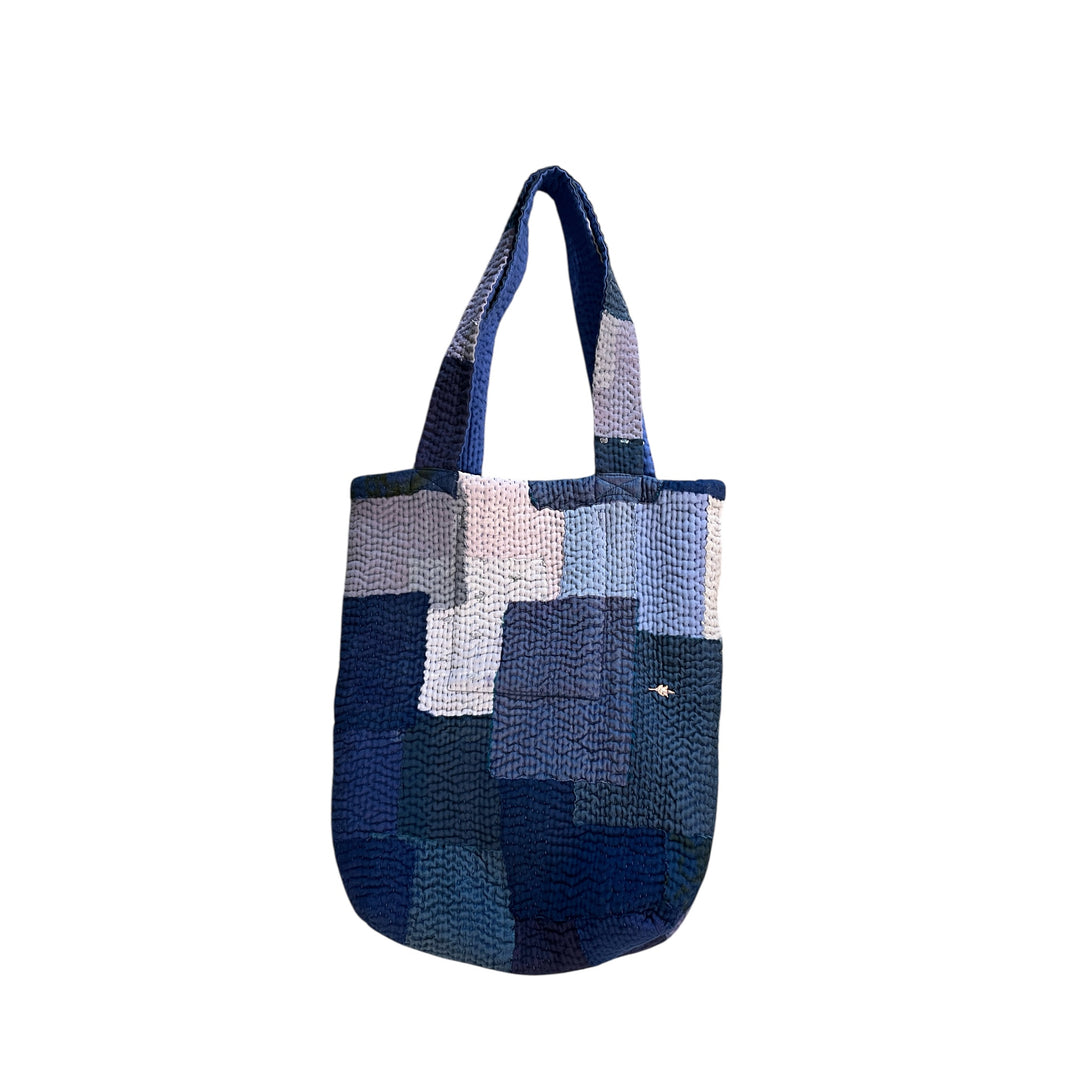 LANDSCAPE VINTAGE KANTHA TOTE BAG