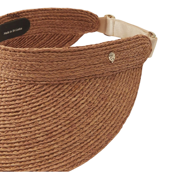 KIRSTEN RAFFIA VISOR