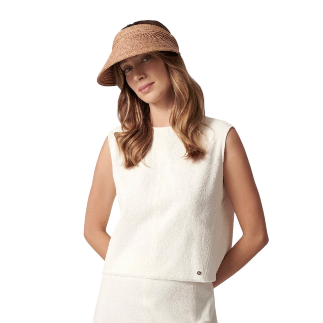 KIRSTEN RAFFIA VISOR