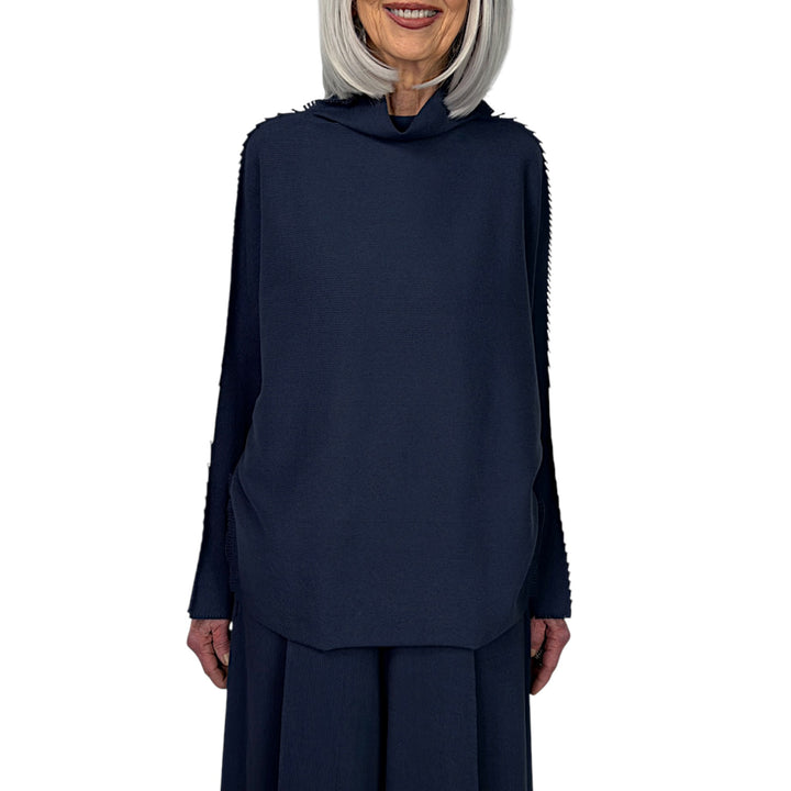CAMPAGNE COWL NECK TOP