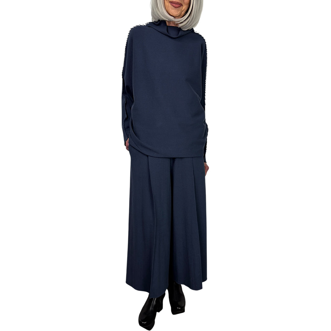 CAMPAGNE COWL NECK TOP