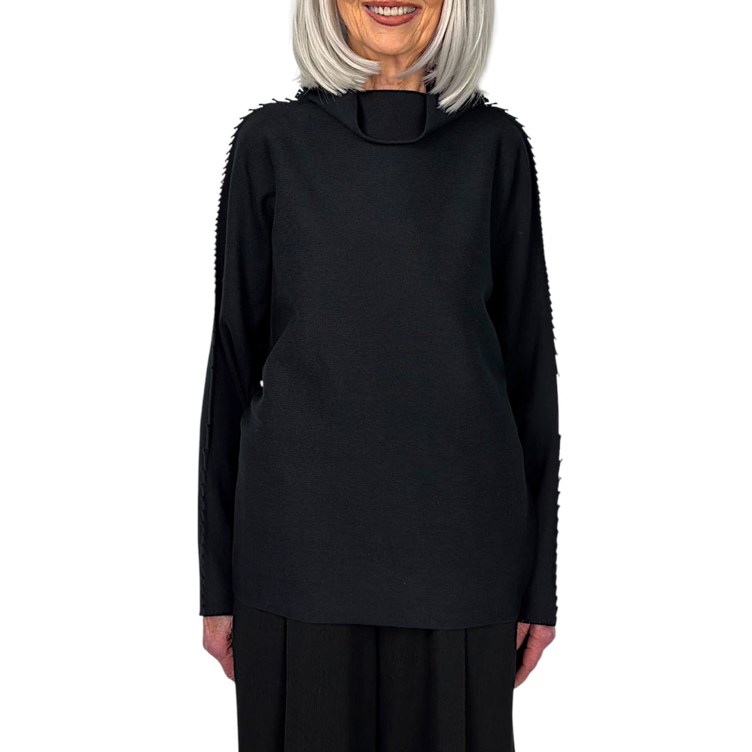 CAMPAGNE COWL NECK TOP