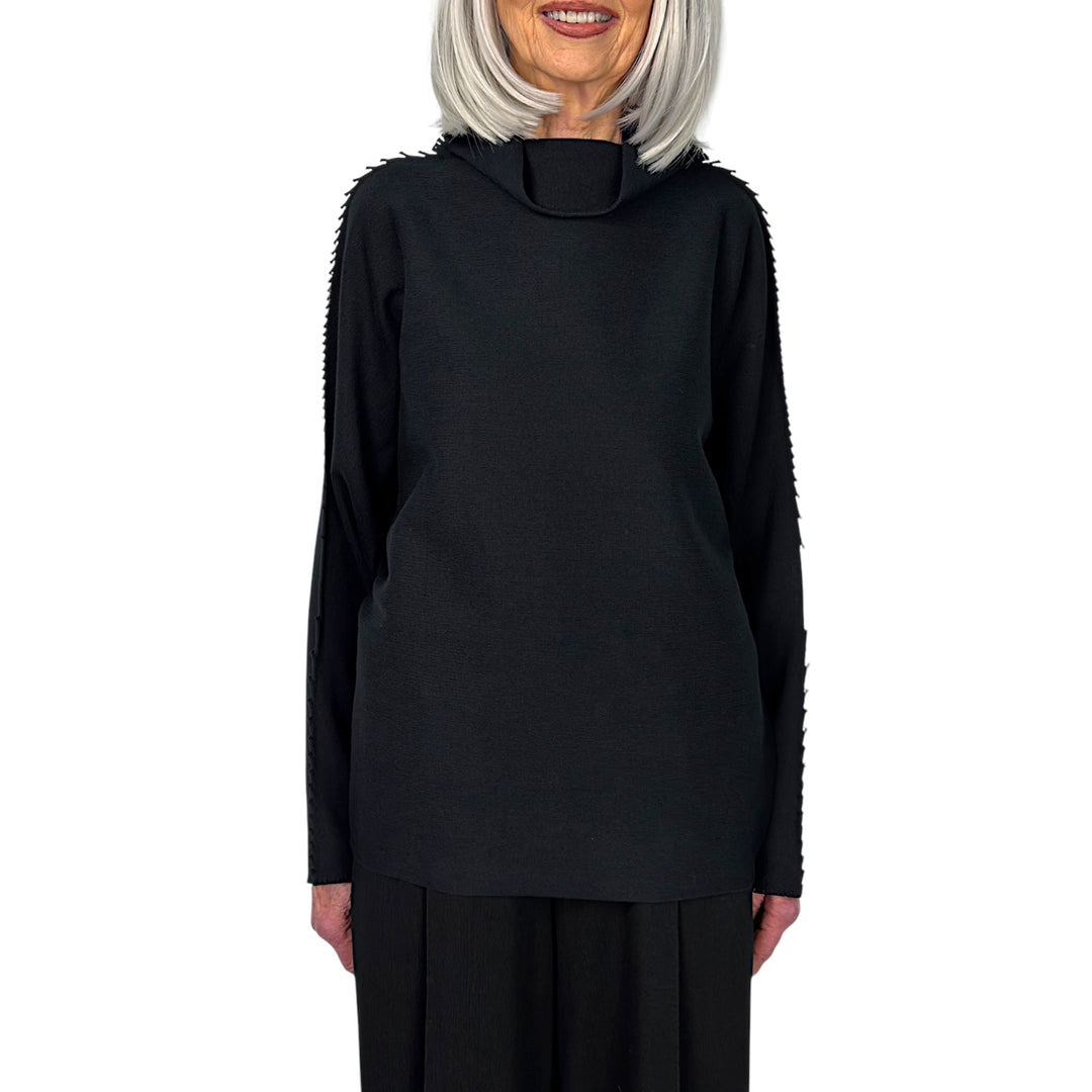 CAMPAGNE COWL NECK TOP