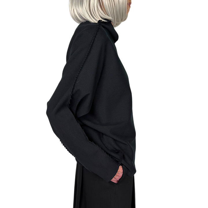CAMPAGNE COWL NECK TOP