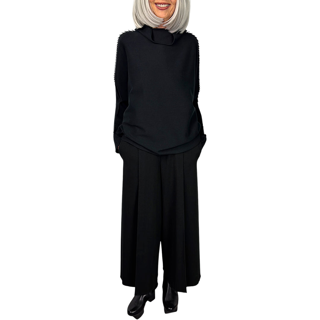 CAMPAGNE COWL NECK TOP
