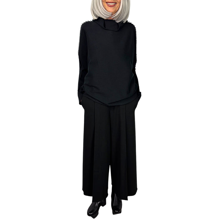 CAMPAGNE COWL NECK TOP