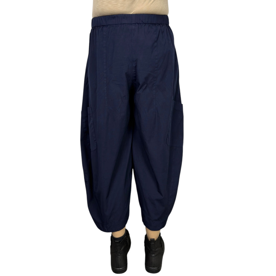 SNAP FRONT CROP PANT