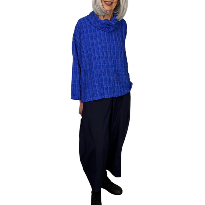 SNAP FRONT CROP PANT