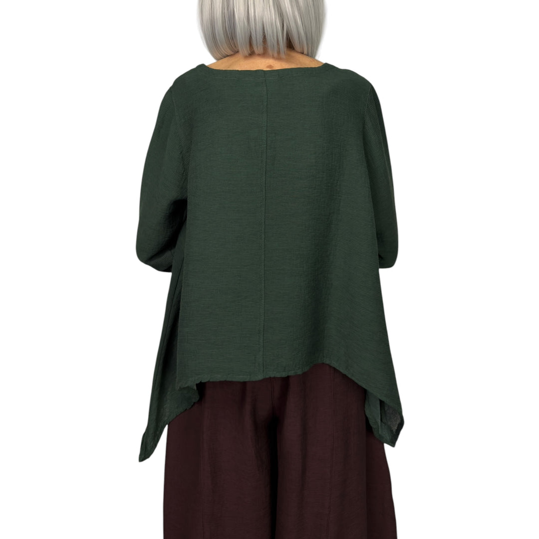 RAYON TUCK TOPPER