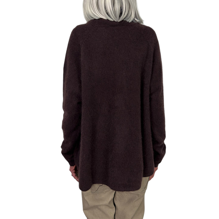 HI-NECK RACCOON SWEATER