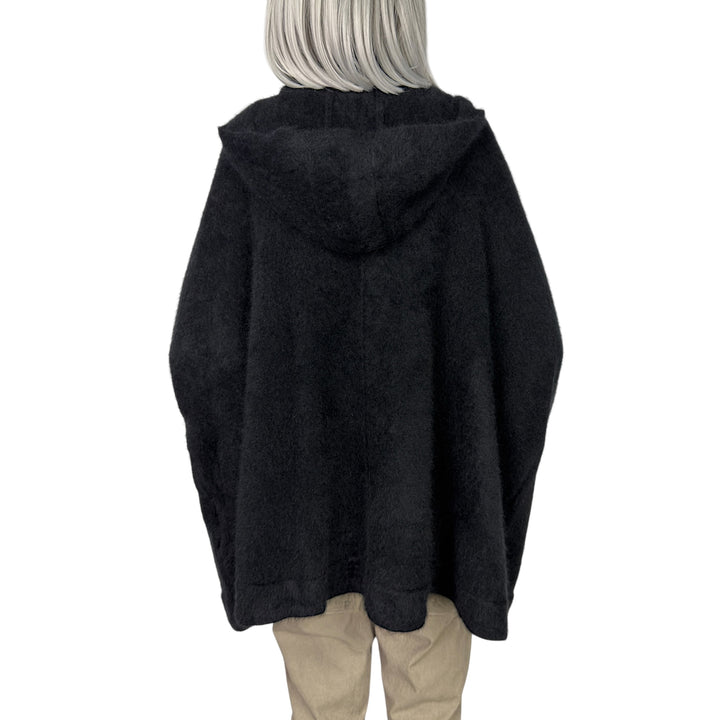 RACCOON ZIP CARDIGAN W/HOOD