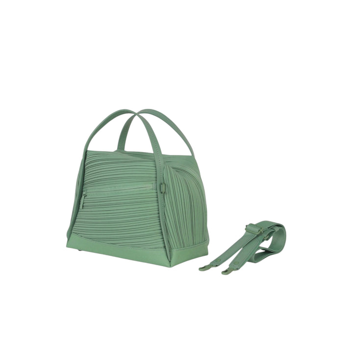 BIAS PLEATS SMALL BAG