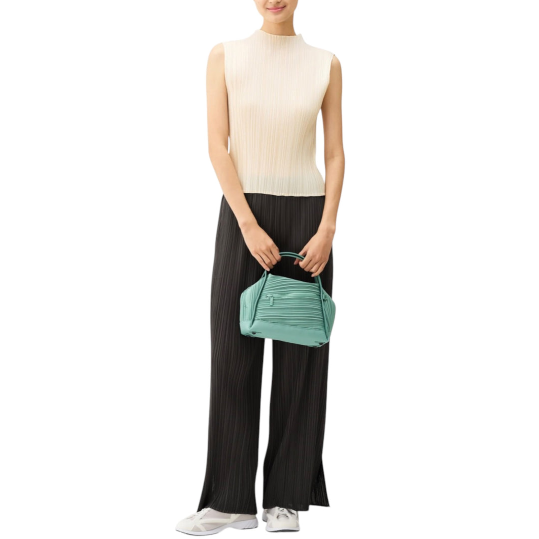 BIAS PLEATS SMALL BAG