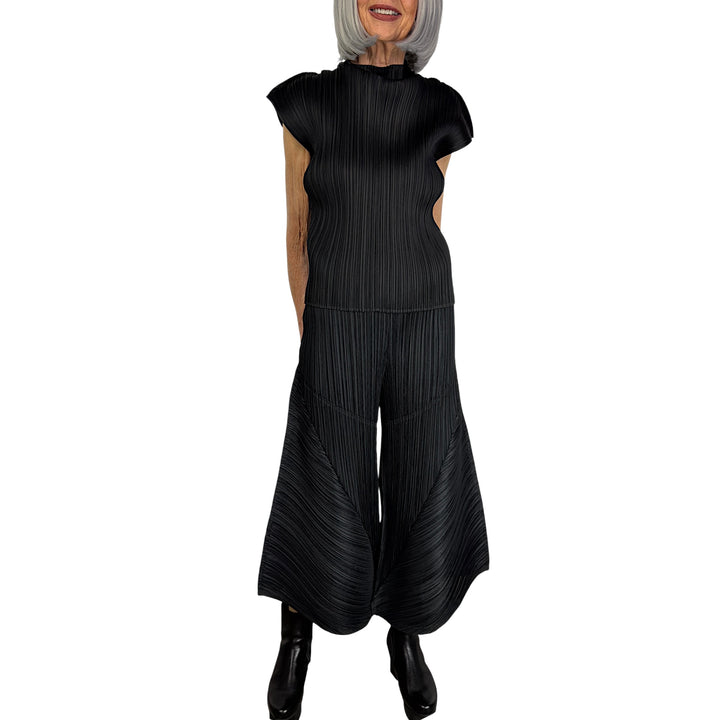 THICKER BOTTOMS 2 DIAGONAL PLEAT PANT