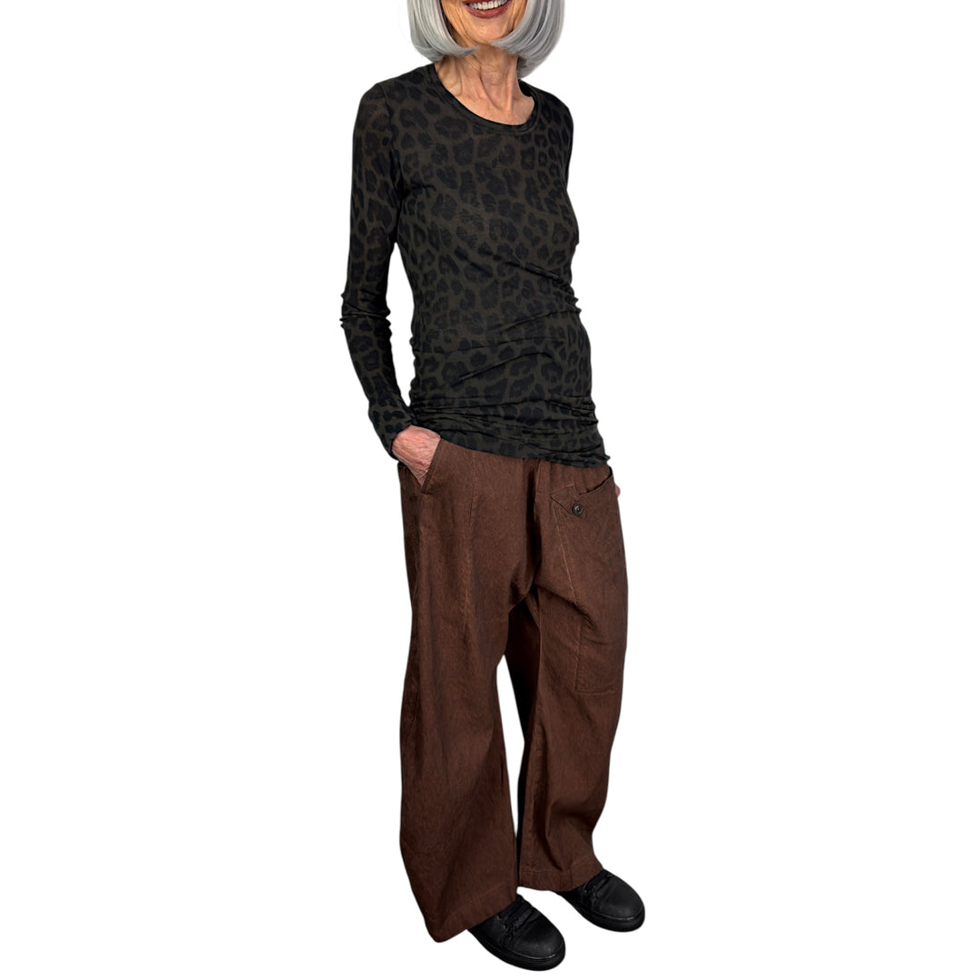 BARREL LEG PANT