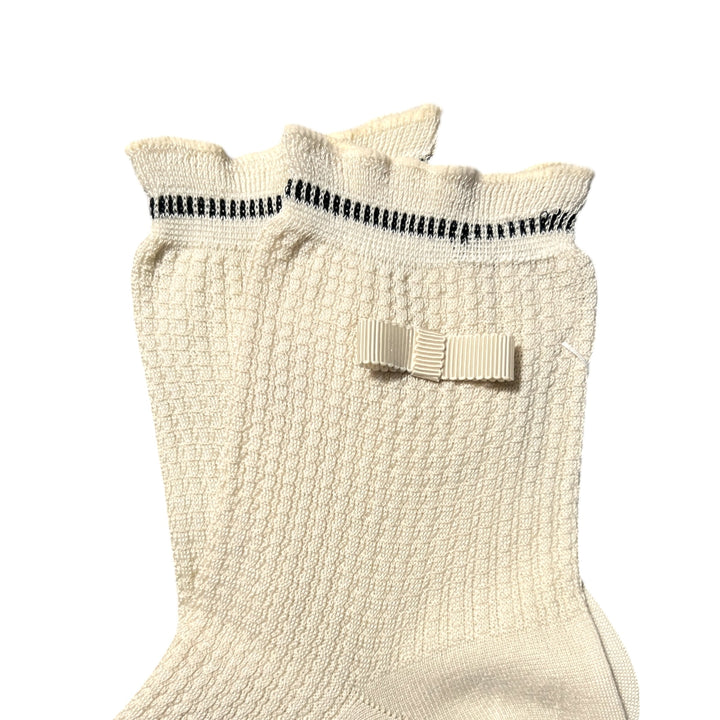 WAFFLE RIBBON SOCKS
