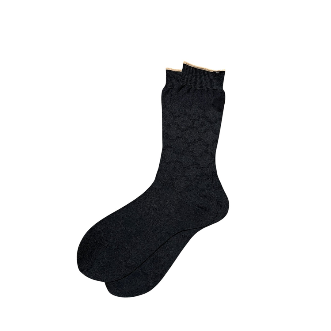 MONO FLOWER ANKLE SOCKS