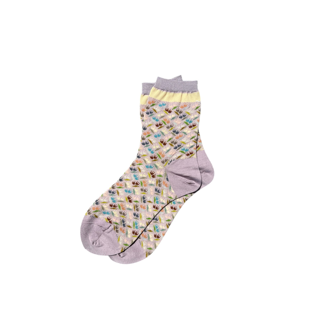 DANCING TULIPS ANKLE SOCKS