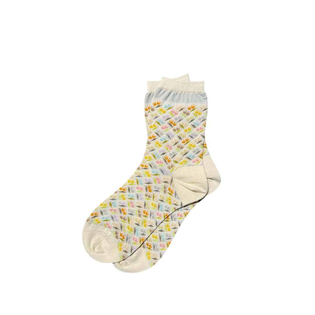 DANCING TULIPS ANKLE SOCKS