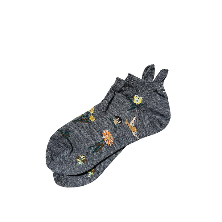 GARDEN FLOWERS ANKLET SOCK
