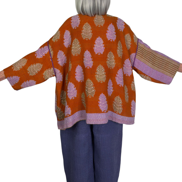 VINTAGE COTTON CROPPED TENT SHIRT