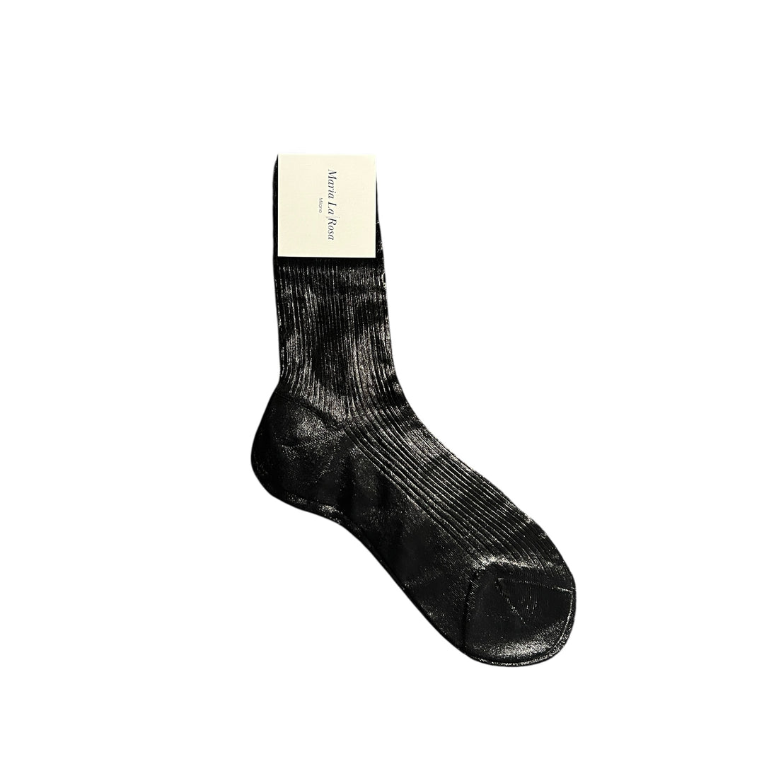 ONE RIBBED LAMINATED SOCKS