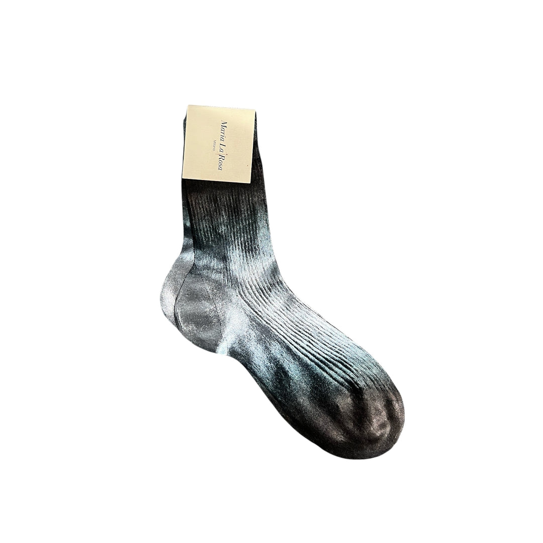 ONE RIBBED LAMINATED SOCKS