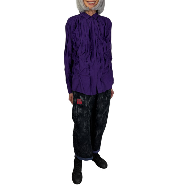 WAVY TUCK SHIRT
