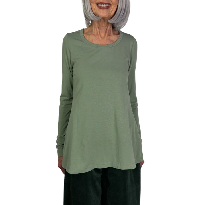 L/S FLARED T-SHIRT