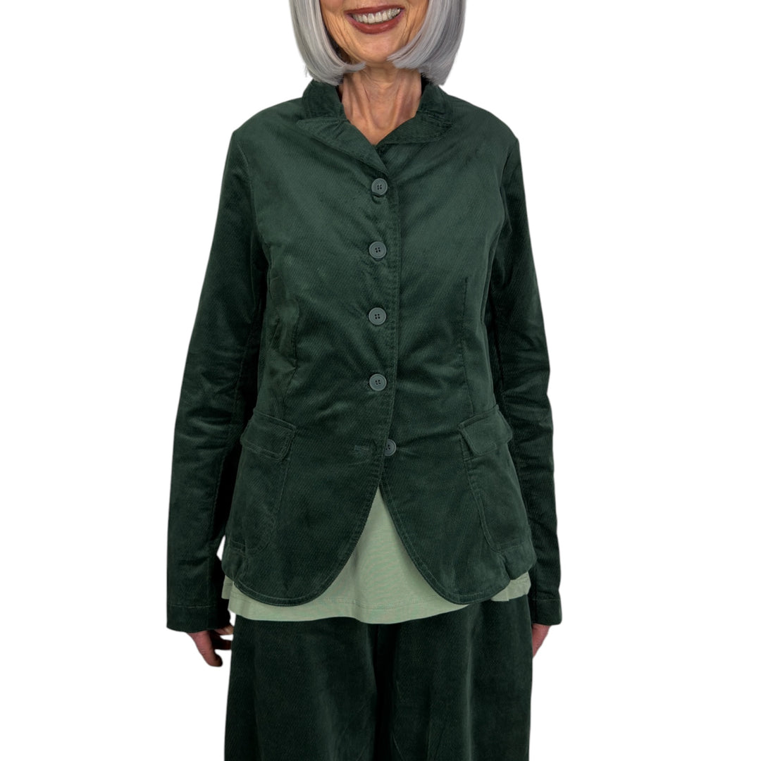 BRUSHED CORDUROY SHAPED JACKET