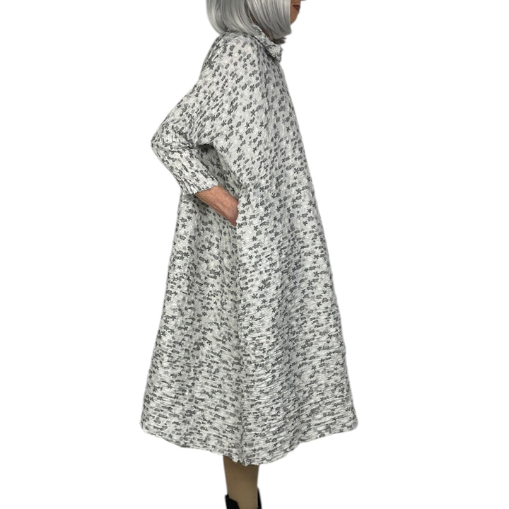 SEA & FLOWER PATCH DRESS