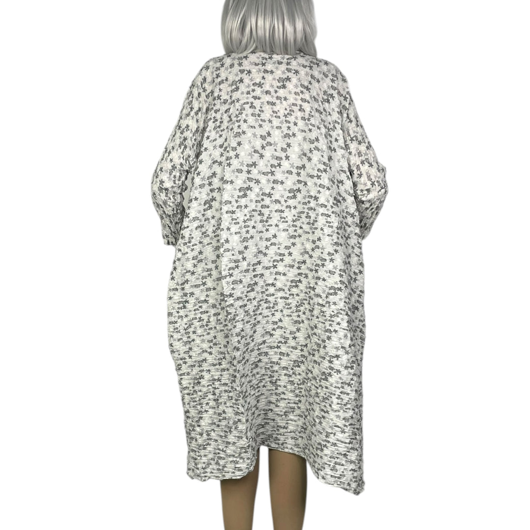 SEA & FLOWER PATCH DRESS