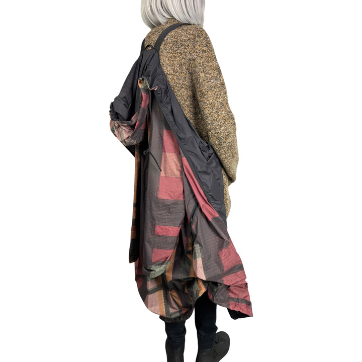 DIAGONAL ZIP WATER REPELLENT COAT
