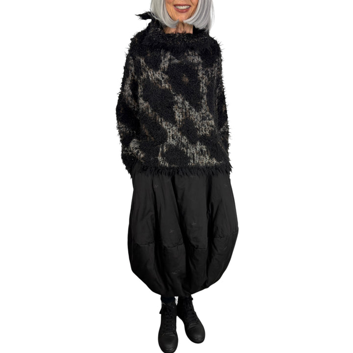 PADDED BUBBLE SKIRT