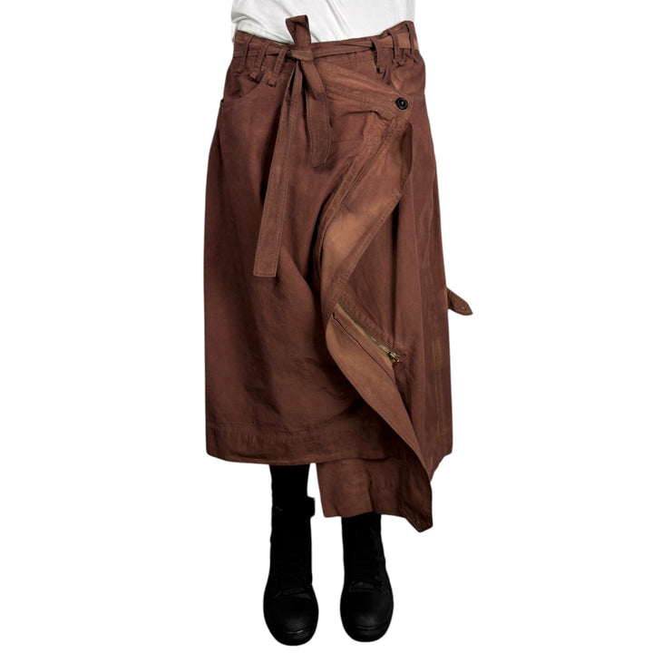 ASYMMETRIC WRAP SKIRT