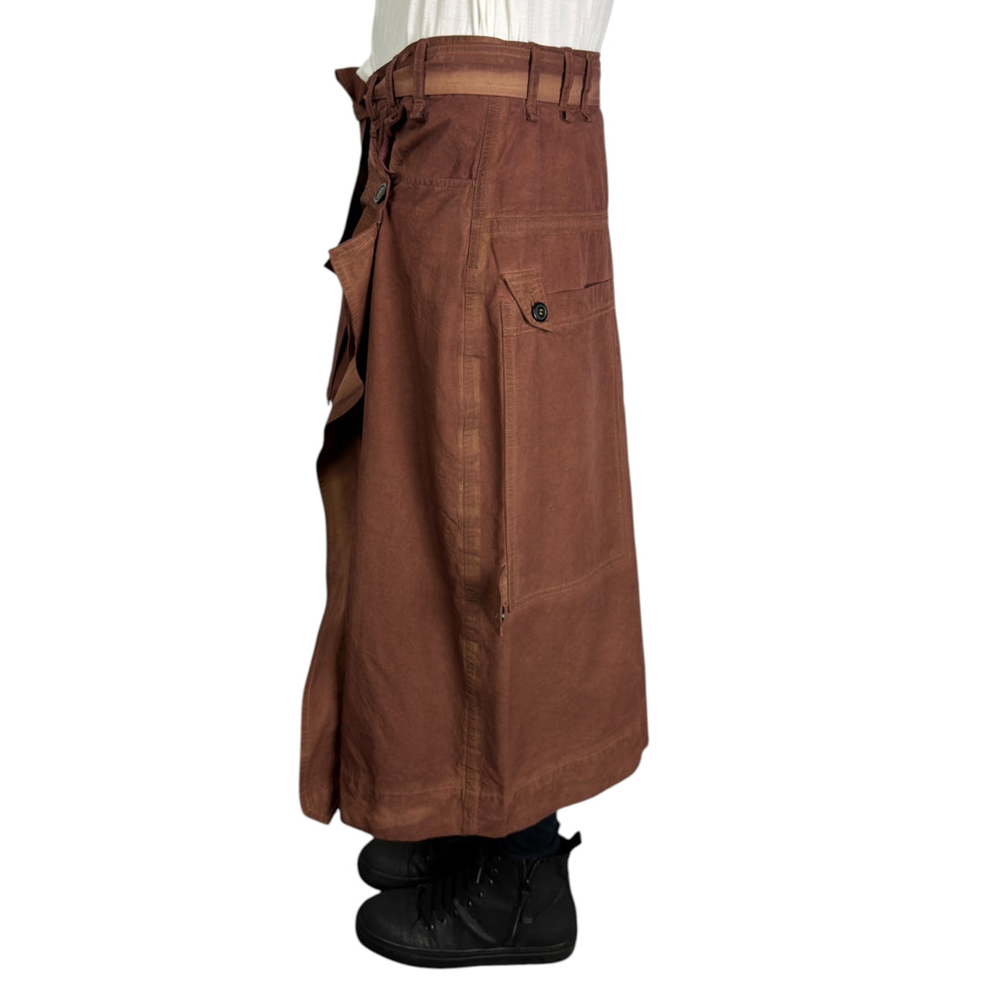 ASYMMETRIC WRAP SKIRT