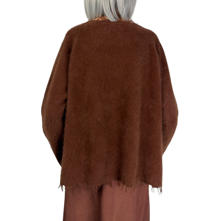 FOX HAIR PULLOVER SWEATER