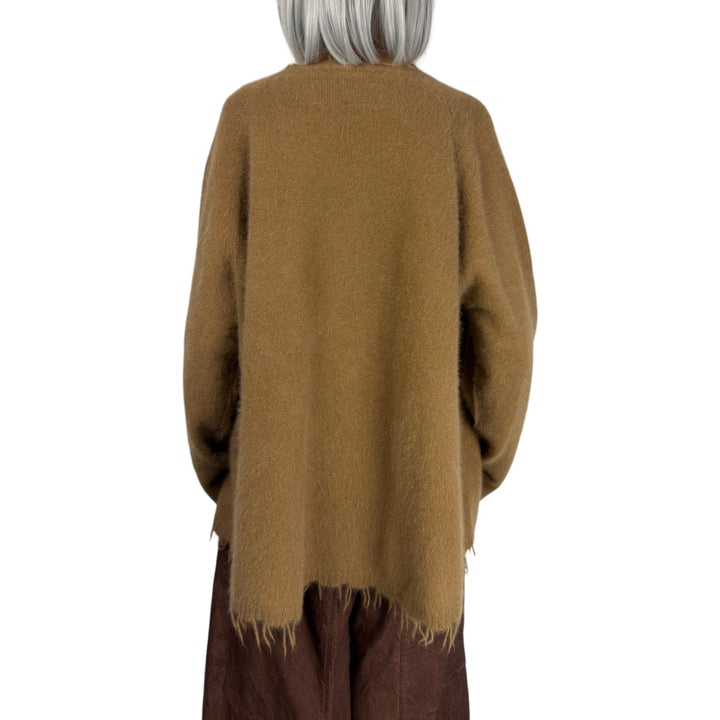 FOX HAIR PULLOVER SWEATER