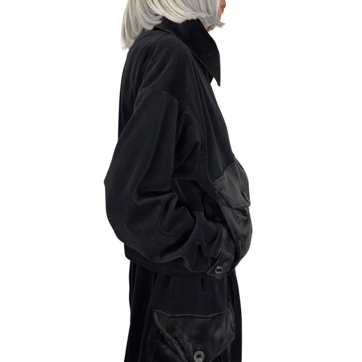 VELVETEEN BLOUSON JACKET