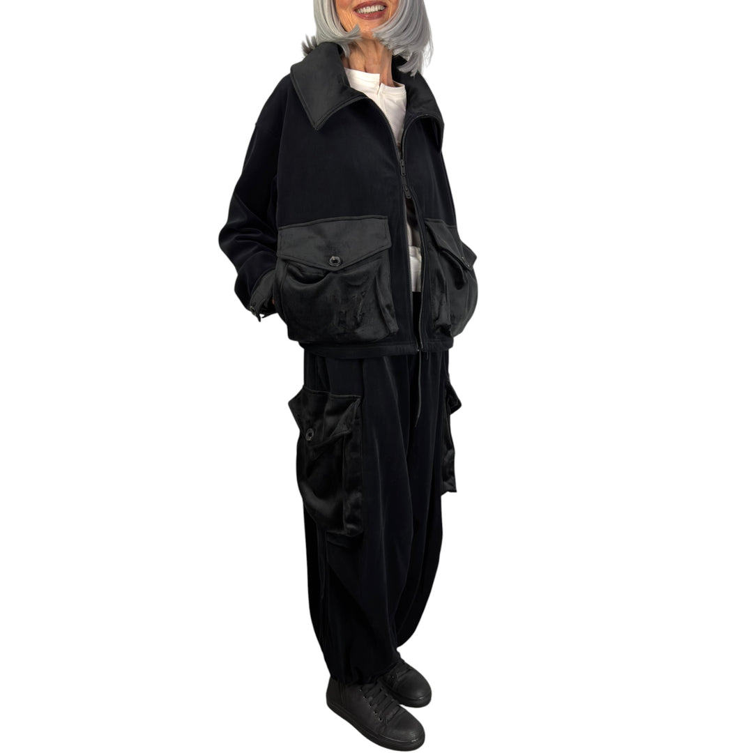 VELVETEEN CARGO PANT