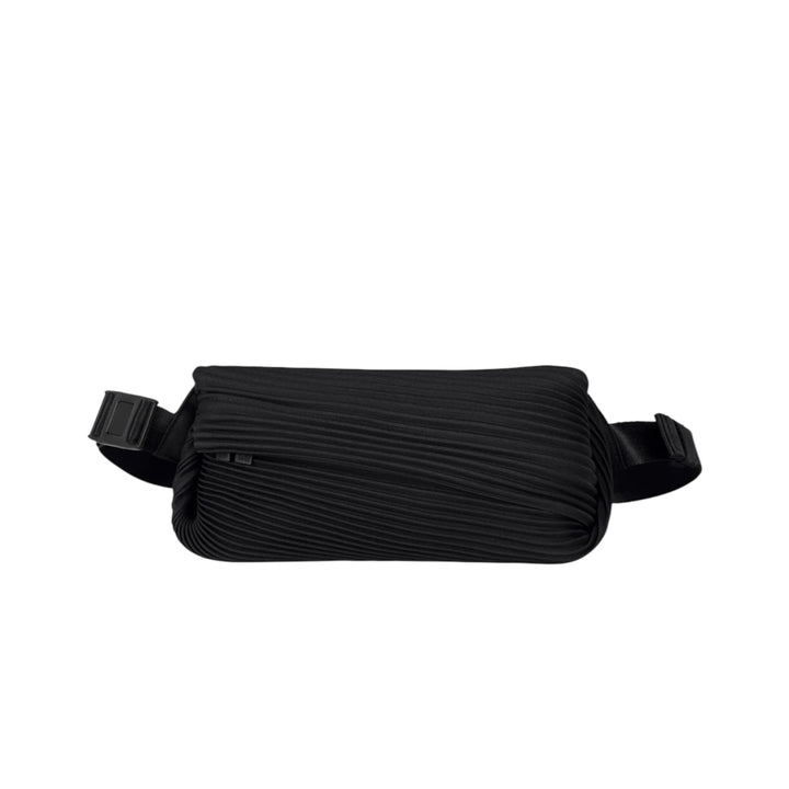 BIAS PLEATS WAISTBAG