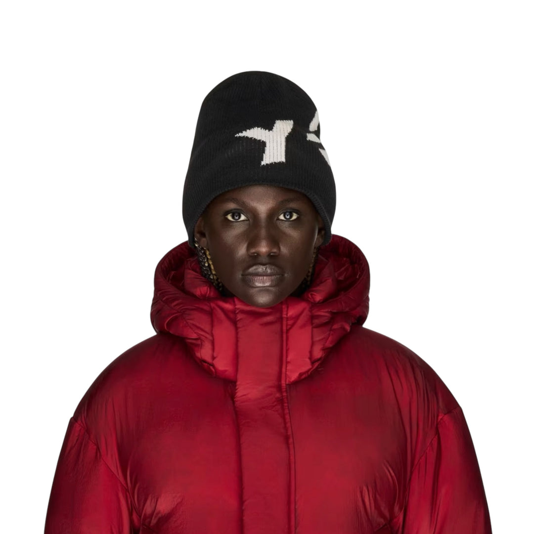 Y-3 GRAPHIC LOGO BEANIE