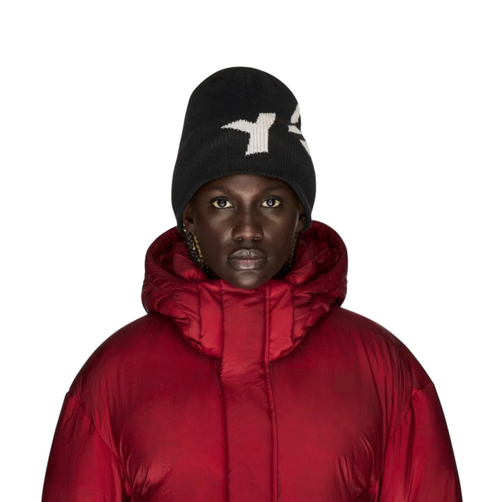 Y-3 GRAPHIC LOGO BEANIE