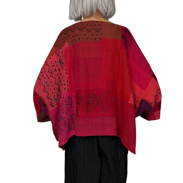 FRAYED PATCH MIO CROP TOP