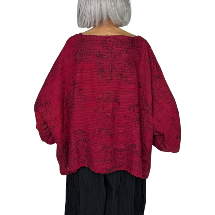 FRAYED PATCH MIO CROP TOP