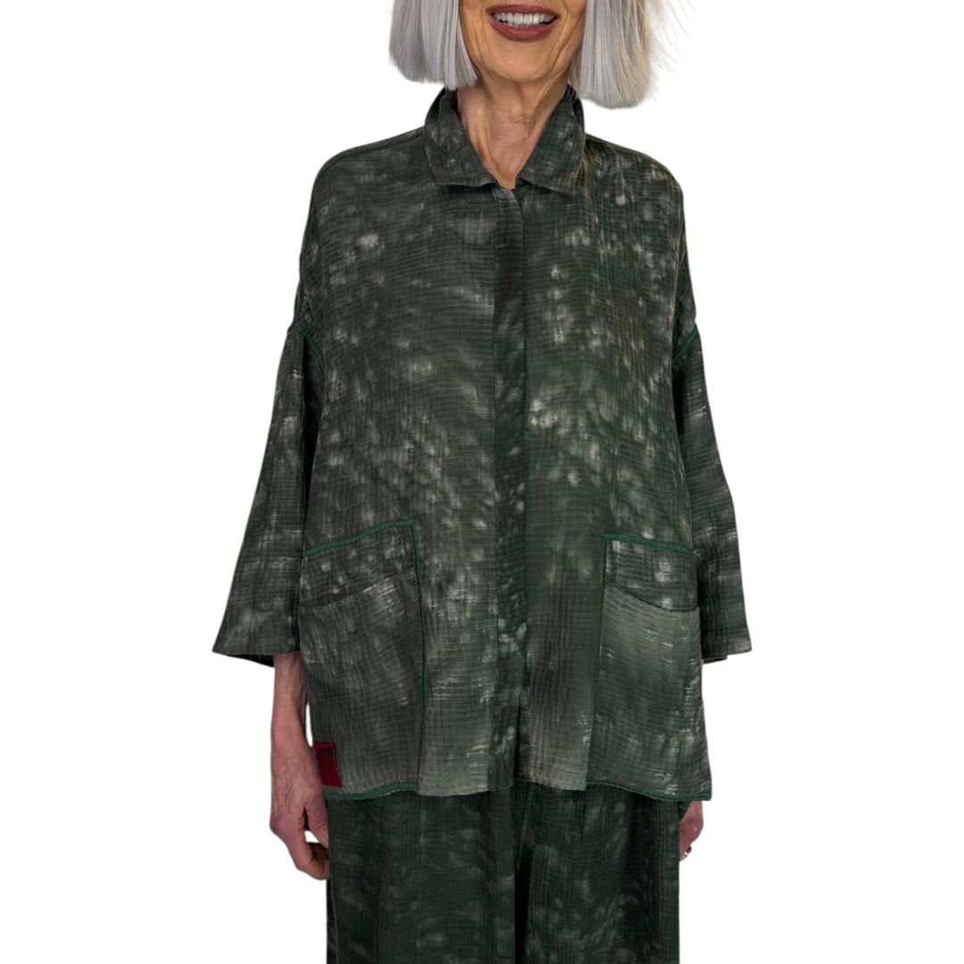SAND SUN DYE RIPPLE TENT SHIRT