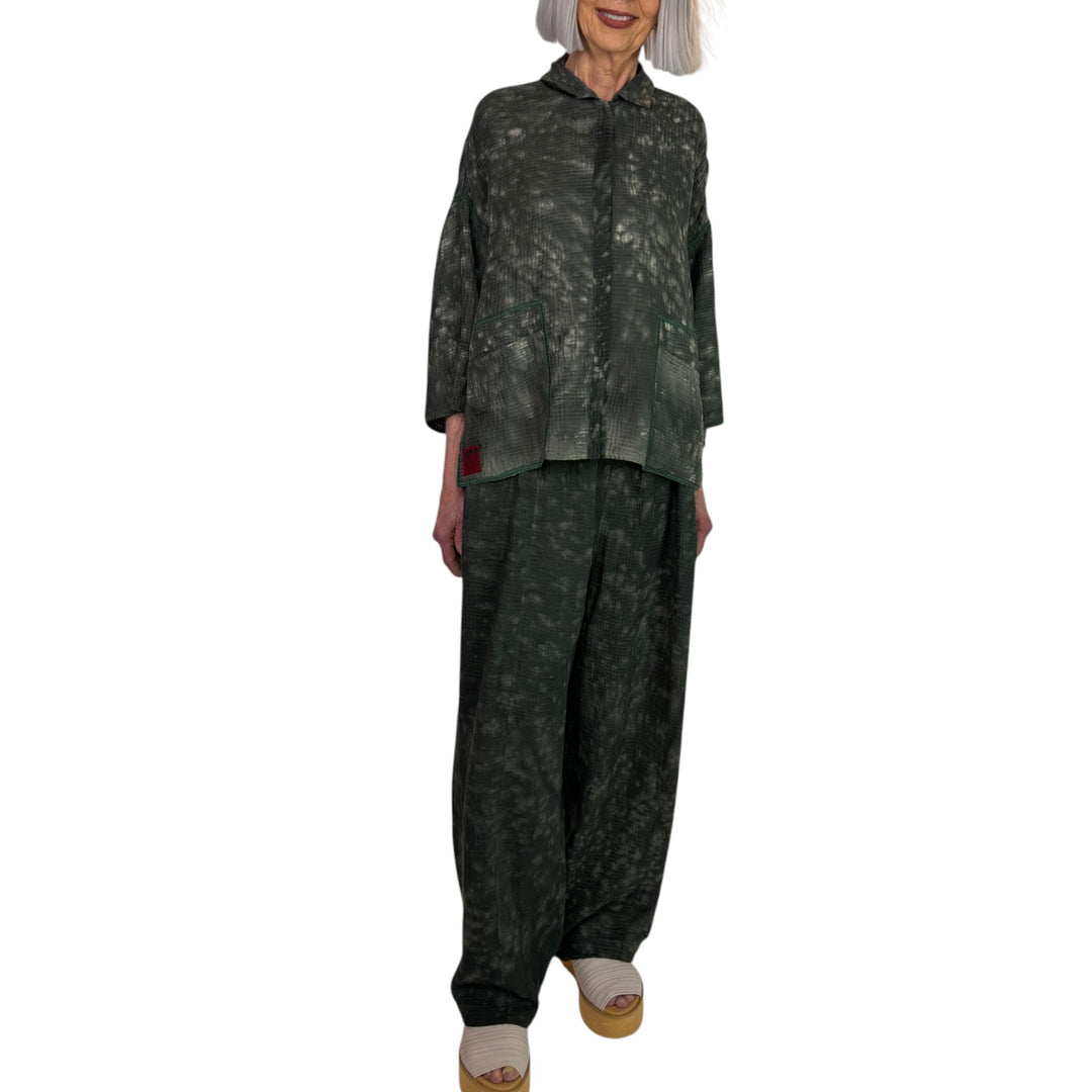 SAND SUN DYE RIPPLE TENT SHIRT