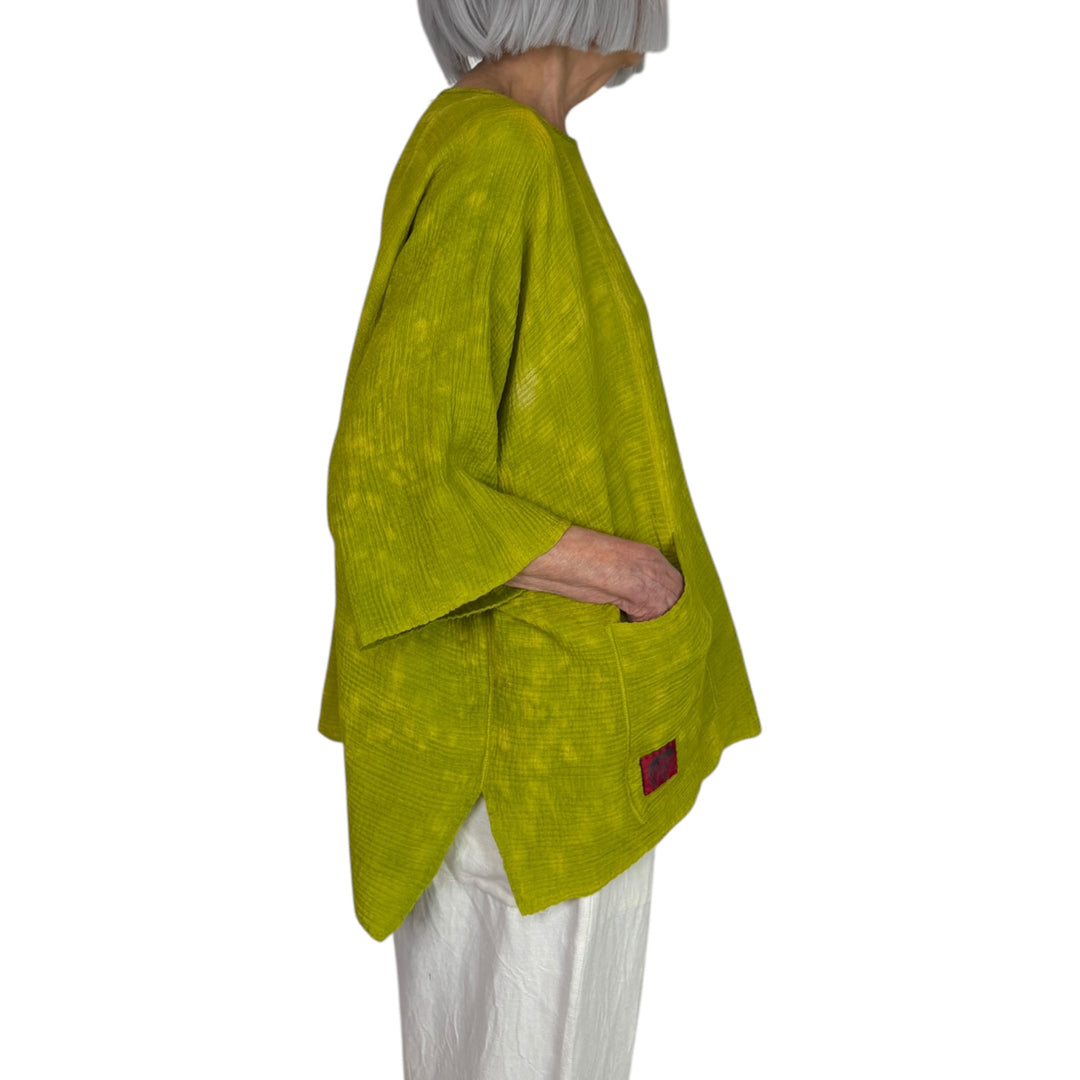 SAND SUN DYE RIPPLE BOATNECK TOP
