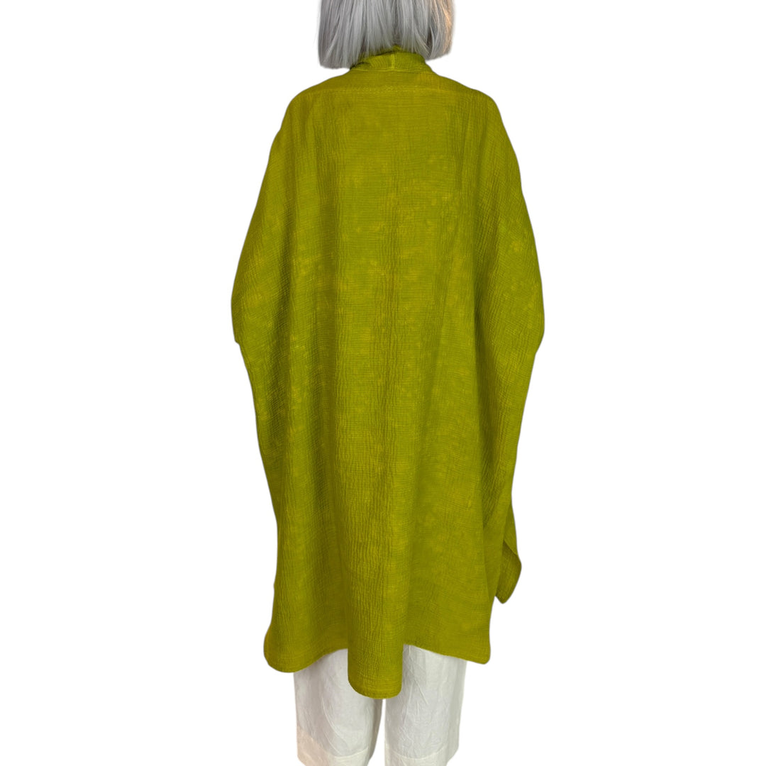 SAND SUN DYE KIMONO WRAP LONG COAT